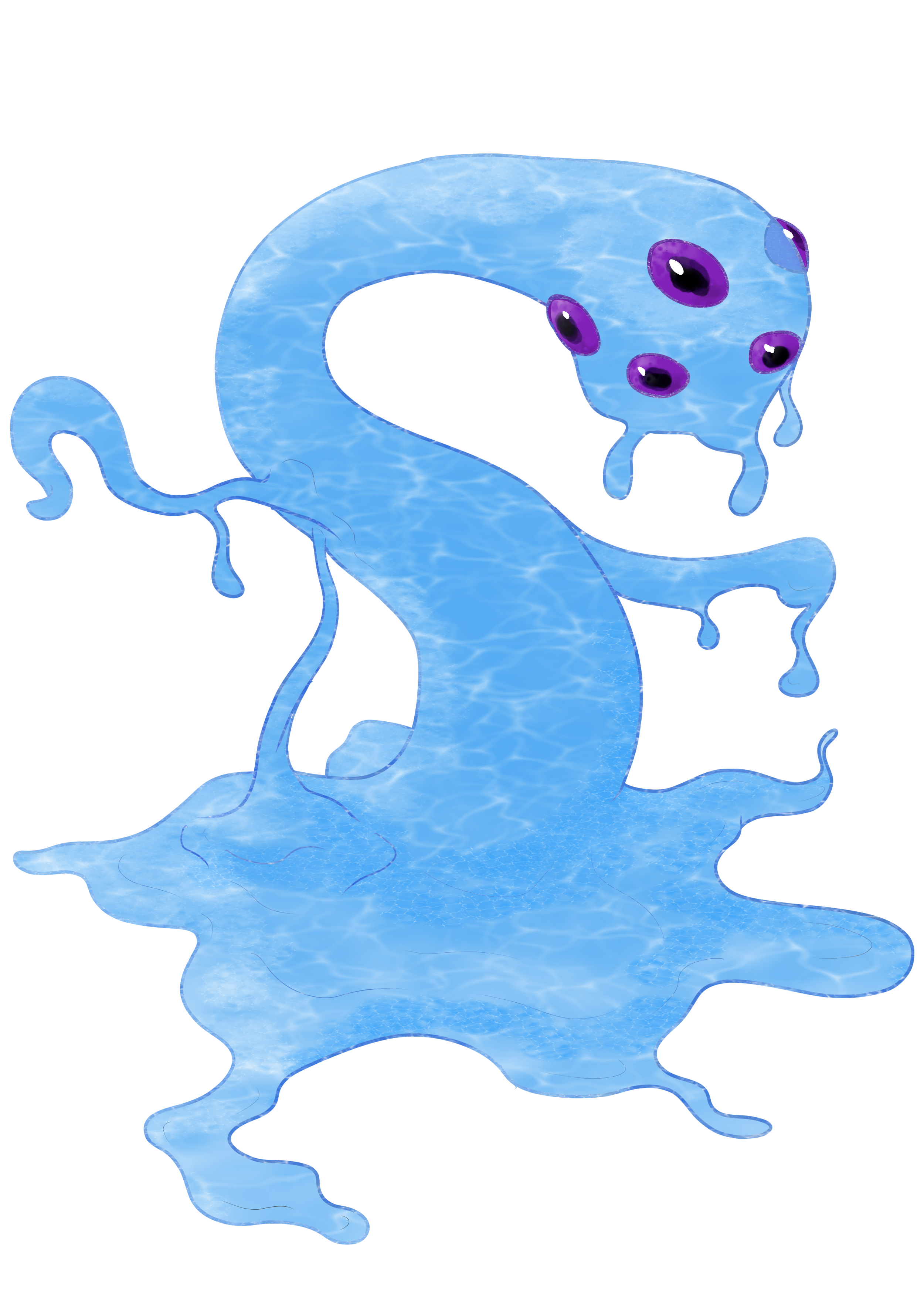 Slime caeruleum