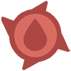 Circulo com quatro pontas, do poder Sangue do nível 2 
